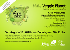 Veggieplanet Bregenz 2015 - Flyer