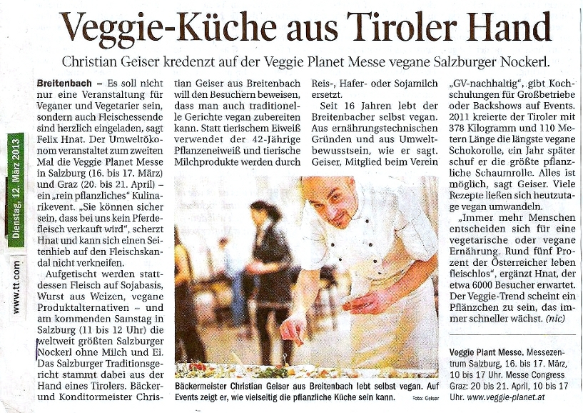 Tiroler Zeitung Bericht
